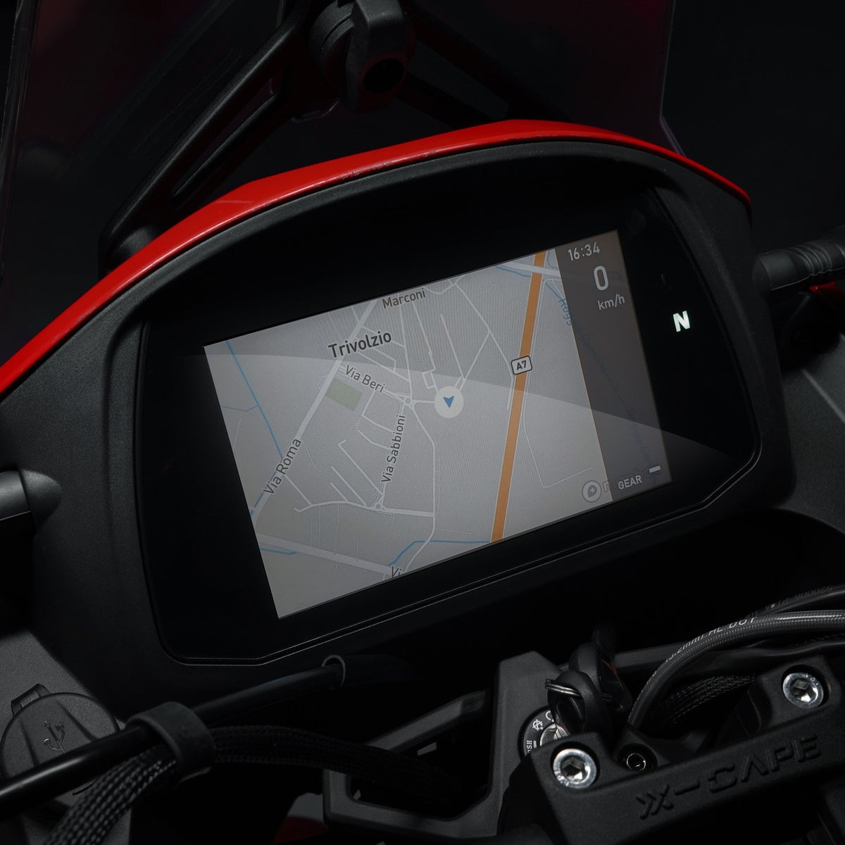 Moto Morini X-Cape 649 (Versão Gold com Malas) Campanha