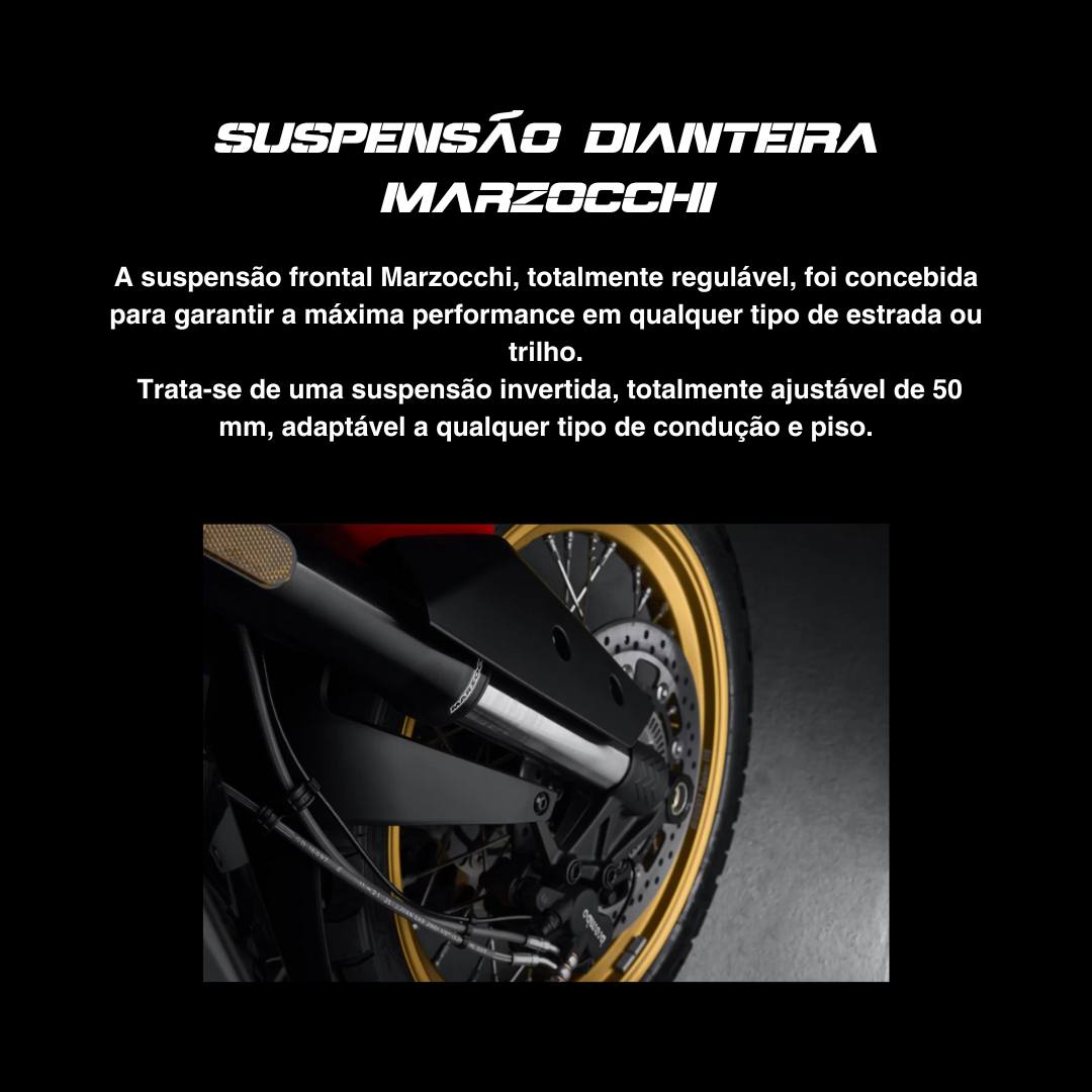 Moto Morini X-Cape 649 (Versão Gold com Malas) Campanha