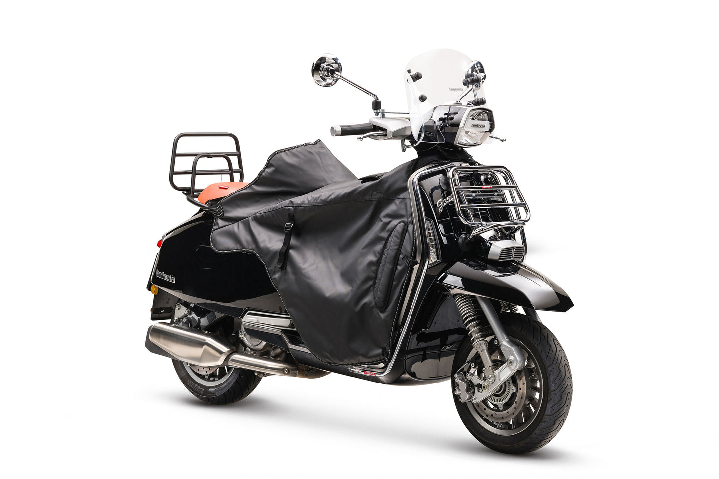 Lambretta - Grelha Porta Objetos em Cromado