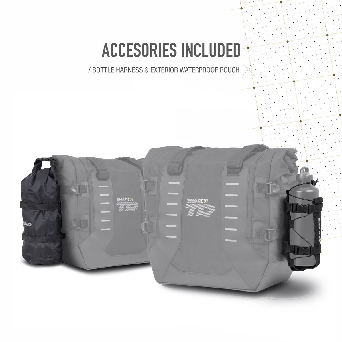 SHAD Terra Adventure TR40 : Sacos Laterais