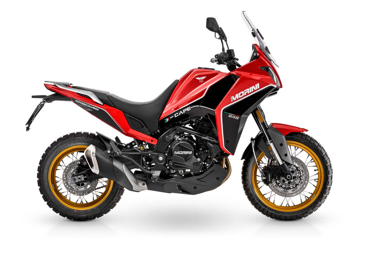 Moto Morini X-Cape 649 (Versão Gold com Malas) Campanha