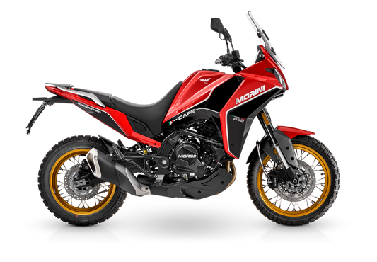 Moto Morini X-Cape 649 (Versão Gold com Malas) Campanha