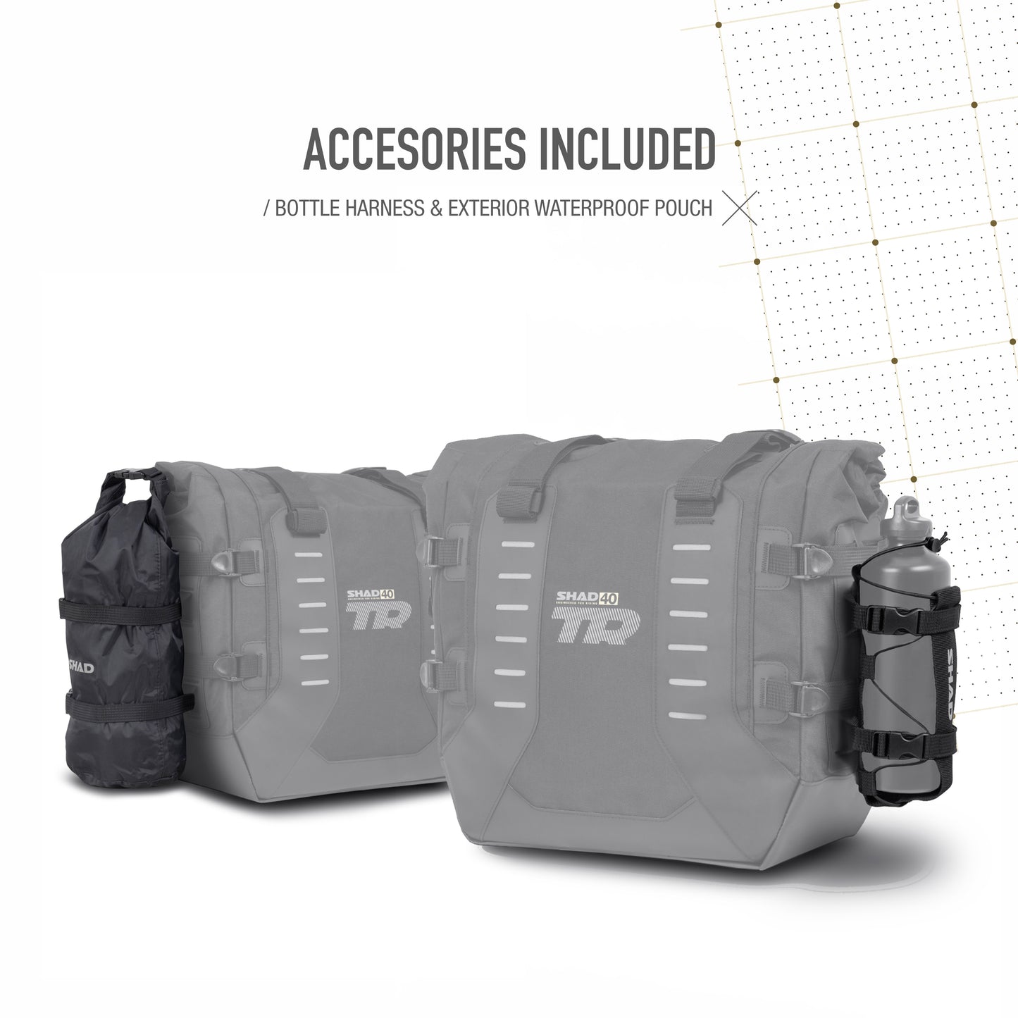 SHAD Terra Adventure TR40  : Sacos Laterais