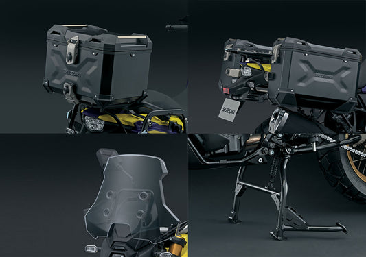 Suzuki : Pack Tourer (Preto) para V-Strom 800 DE