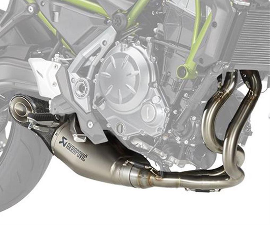 Kawasaki : Escape Completo Akrapovič Titanium (Ninja 650 & Z650) 2024 a 2026